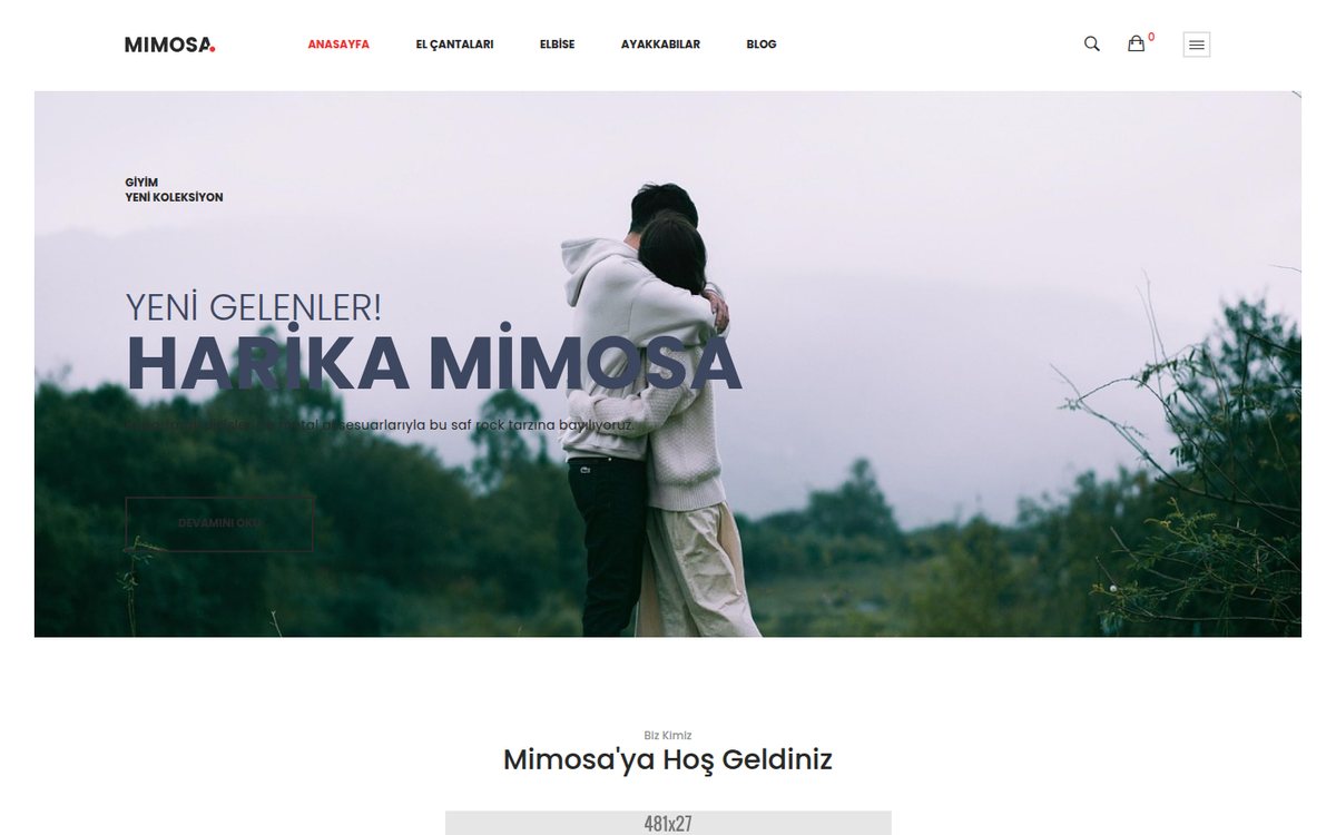Mimosa - OpenCart Moda Teması